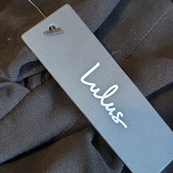 Lulu's gorgeous dressy black jumpsuit. NWT - Picture 8 of 11
